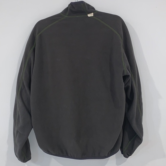 Timberland Grey and Green reversible full zip fleece jacket size Medium - Picture 13 of 16